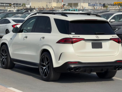 2021 Mercedes-Benz GLE 53 AMG 3.0L Inline-6 Turbocharged with EQ Boost White Black SUV