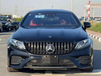 2020 Mercedes-Benz E53 AMG 3.0-liter turbocharged inline-6 Petrol Engine Black Red Sedan