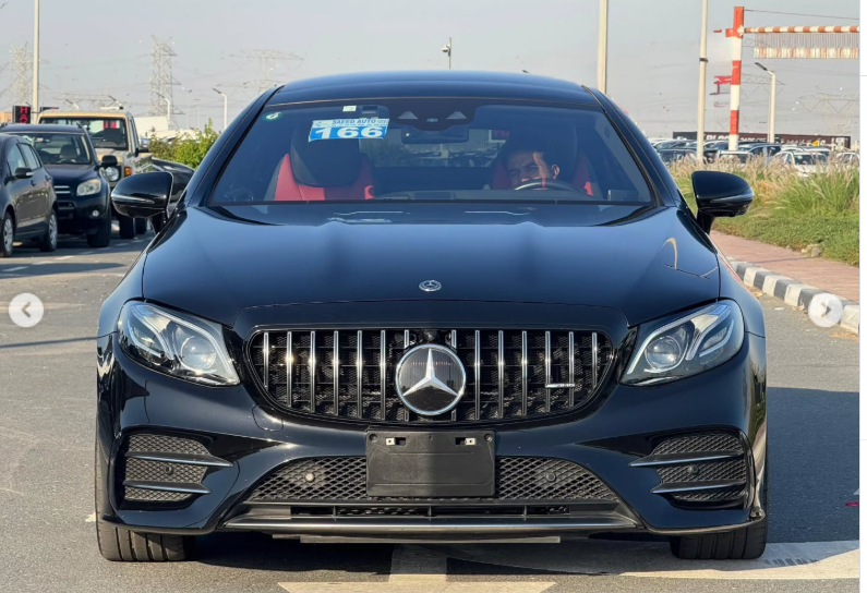 2020 Mercedes-Benz E53 AMG 3.0-liter turbocharged inline-6 Petrol Engine Black Red Sedan