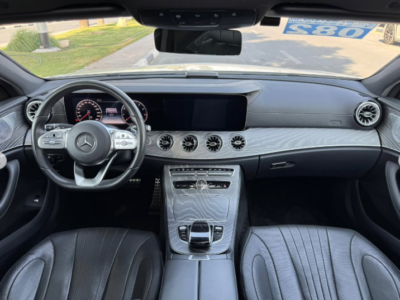 2018 Mercedes-Benz CLS 450 4MATIC 3.0 Liter 6 Cylinders Turbocharged Engine White Black Sedan