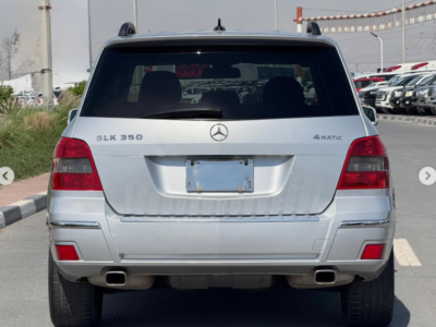 2010 Mercedes-Benz GLK 350 3.5 Litres V6 Petrol Engine Silver Black SUV Automatic AWD