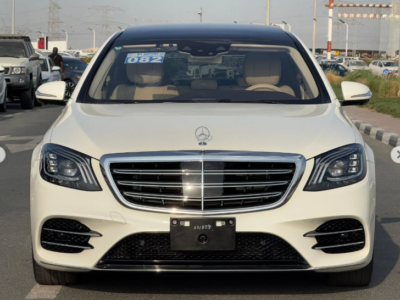 2020 Mercedes-Benz S 450 3.0 Litres Inline-6 with EQ Boost Engine White Beige Sedan Automatic