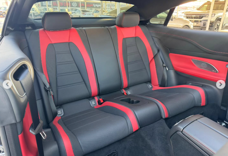 2020 Mercedes-Benz E53 AMG 3.0-liter turbocharged inline-6 Petrol Engine Black Red Sedan