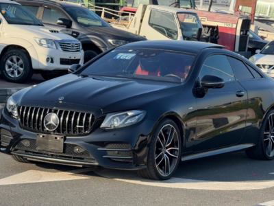 2020 Mercedes-Benz E53 AMG 3.0-liter turbocharged inline-6 Petrol Engine Black Red Sedan