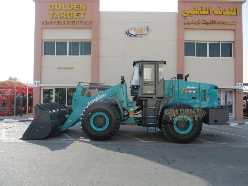 2025 SUNWARD SL61W Wheel Loader WEI CHAI 6 Cylinder Diesel Engine Automatic Blue