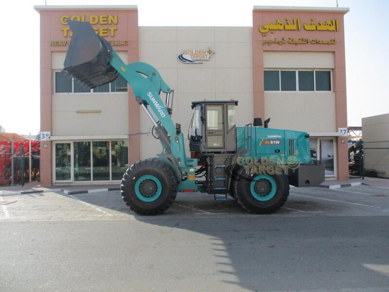2025 SUNWARD SL61W Wheel Loader WEI CHAI 6 Cylinder Diesel Engine Automatic Blue