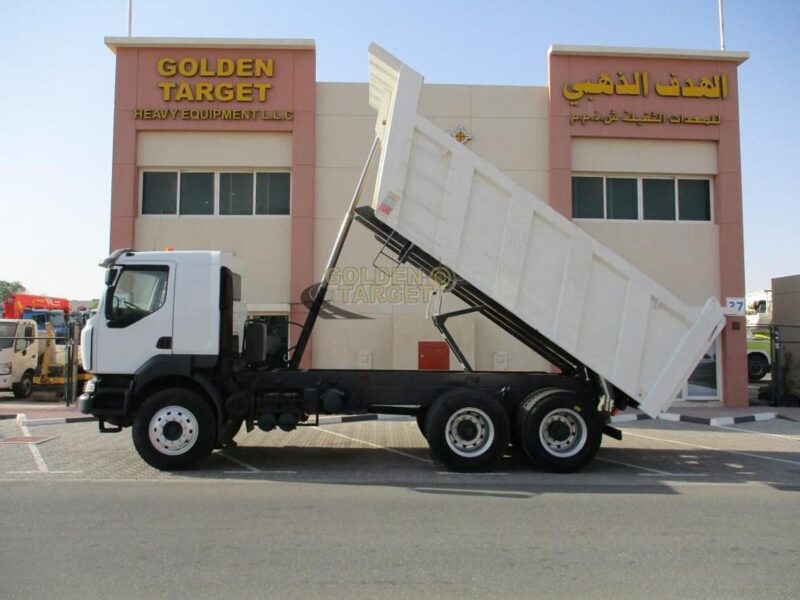 2012 Renault Kerax 380 6x4 Tipper Truck 6 Cylinders Diesel Engine Manual LHD White