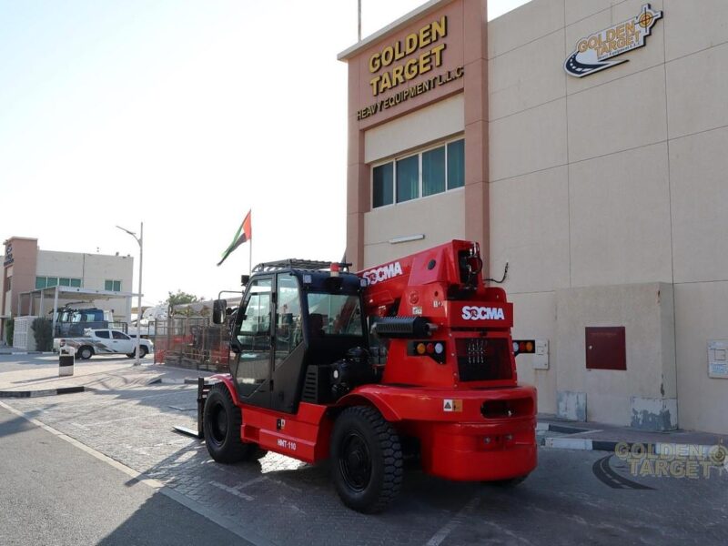 2025 SOCMA HNT-110 Telehandler 4 Cylinder Cummins QSB3.9-C100 (EU III) Engine Red