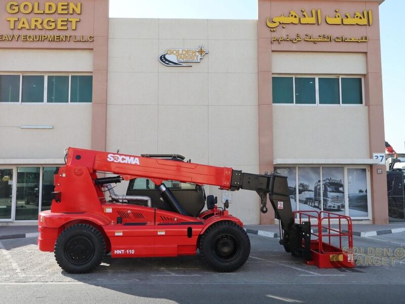 2025 SOCMA HNT-110 Telehandler 4 Cylinder Cummins QSB3.9-C100 (EU III) Engine Red