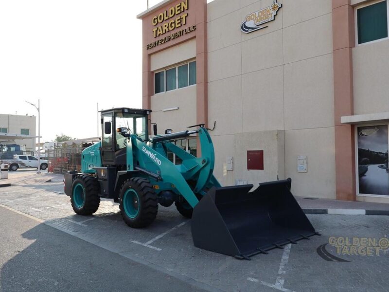 2026 SUNWARD SL36W Wheel Loader Yunnei 4 Cylinder Diesel Engine Blue