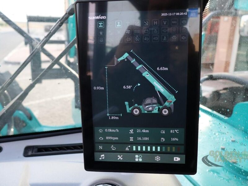 2026 SUNWARD SWTH4517 Telehandler 4 Cylinder Cummins QSF3.8L Engine Blue