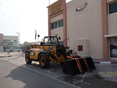 2013 Caterpillar TH417 Boom Loader 4 CylinderCAT Diesel Engine Automatic Yellow