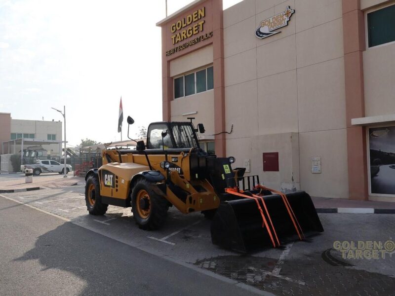 2013 Caterpillar TH417 Boom Loader 4 CylinderCAT Diesel Engine Automatic Yellow