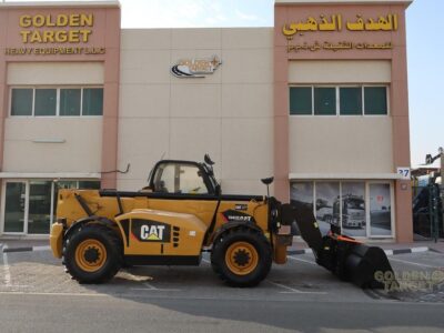 2013 Caterpillar TH417 Boom Loader 4 CylinderCAT Diesel Engine Automatic Yellow