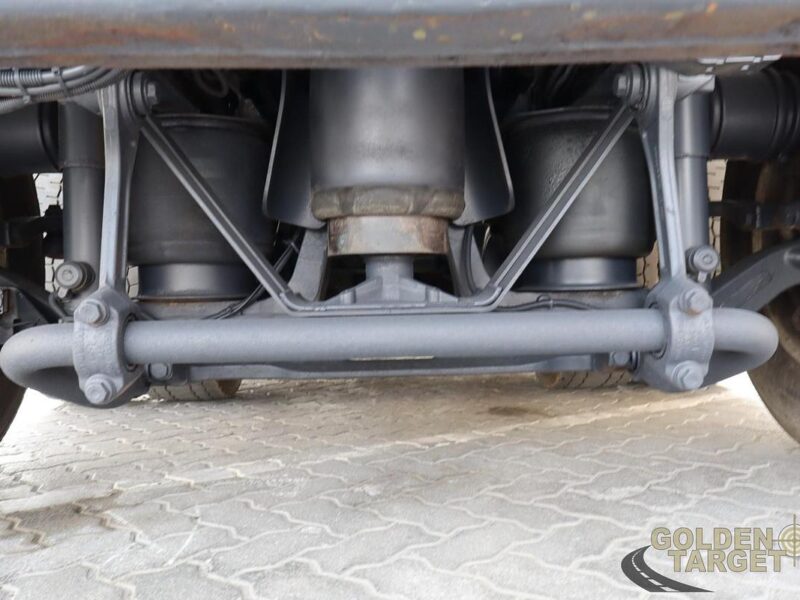 2016 Mercedes Actros 2548 6x2 Skip Loader 6 Cylinder Diesel Engine Automatic Red