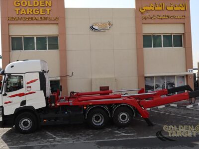 2016 RENAULT 480 6x2 Skip Loader 6 Cylinder Diesel Engine Automatic White Red