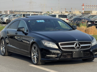 2012 Mercedes-Benz CLS 550 AMG Package 4.6 Litres V8 Twin-turbocharged Engine Black Coupe