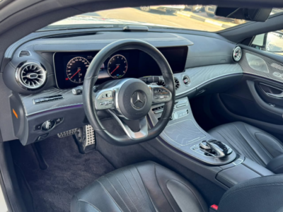 2018 Mercedes-Benz CLS 450 4MATIC 3.0 Liter 6 Cylinders Turbocharged Engine White Black Sedan