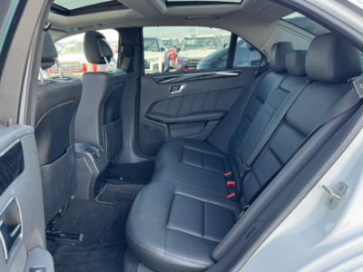 2013 Mercedes-Benz E350 3.5 Litres V6 Naturally Aspirated Petrol Engine White Grey Sedan RWD