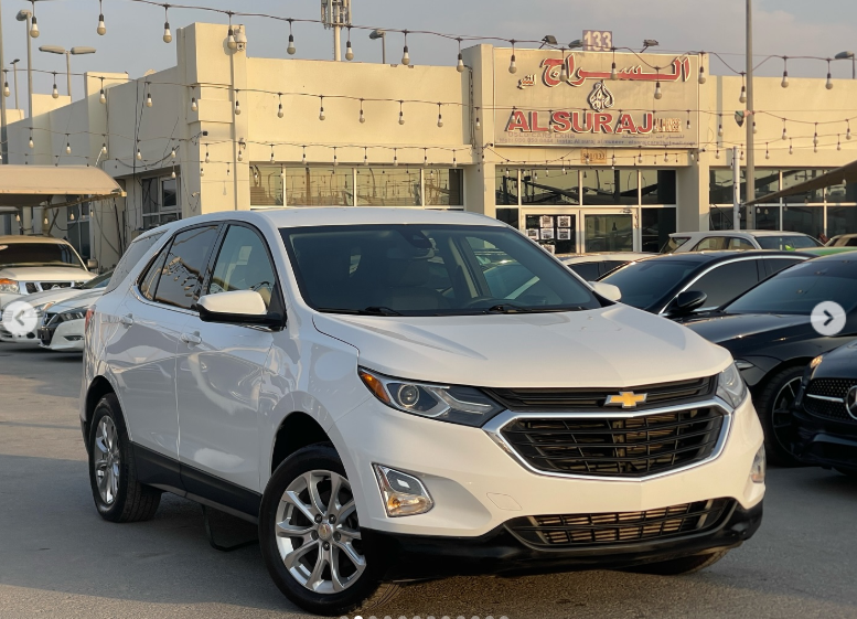 2020 Chevrolet Equinox 1.5 Litres Turbo 4-Cylinder Petrol Engine White Black Compact SUV FWD