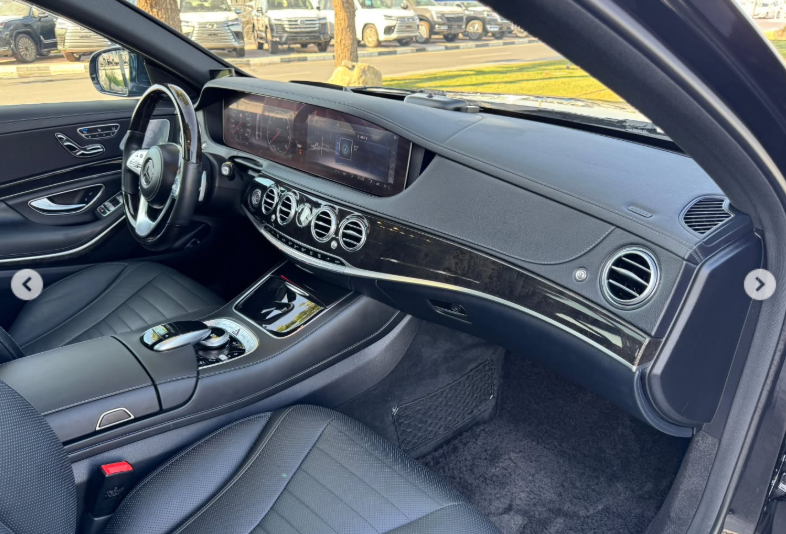 2019 Mercedes-Benz S 450 Long Wheelbase 3.0 Litre V6 Petrol Engine Black Sedan Automatic RWD