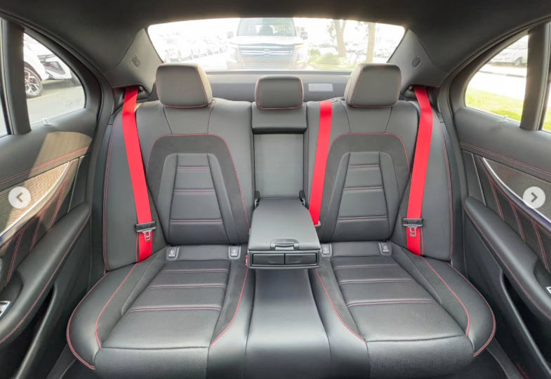 2019 Mercedes-Benz E53 AMG 3.0-liter turbocharged inline-six Petrol Engine White Black Sedan