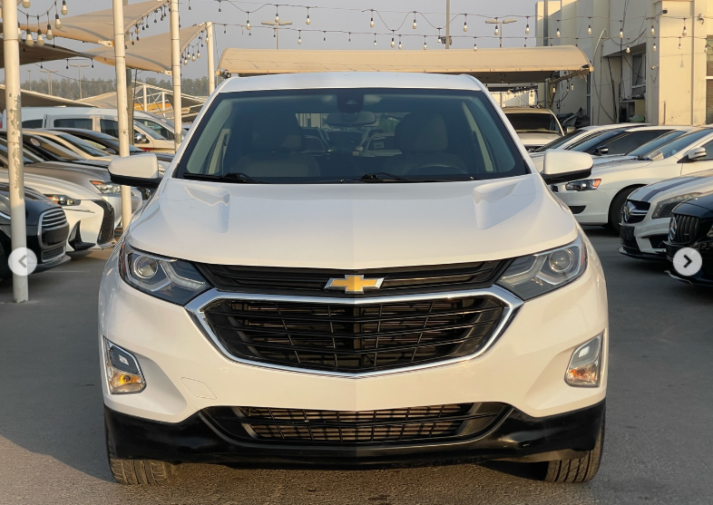 2020 Chevrolet Equinox 1.5 Litres Turbo 4-Cylinder Petrol Engine White Black Compact SUV FWD
