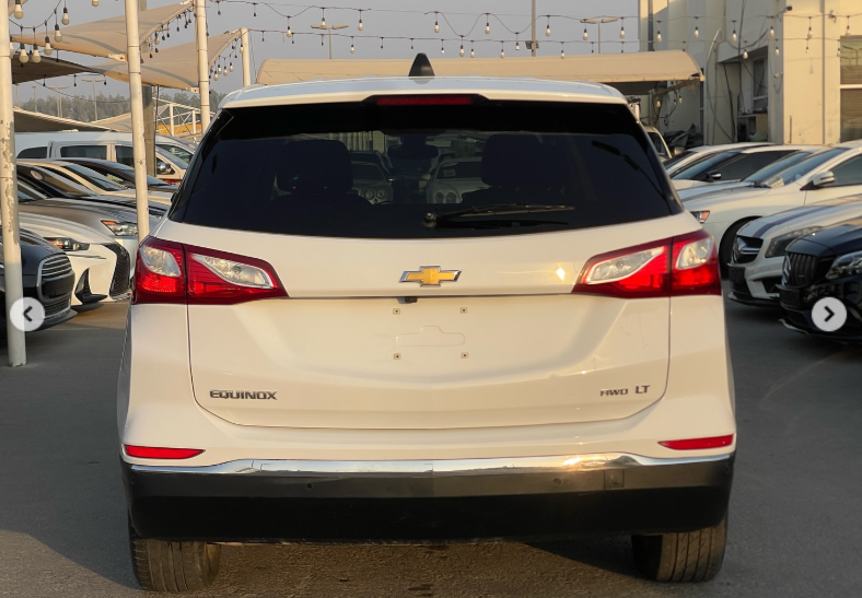 2020 Chevrolet Equinox 1.5 Litres Turbo 4-Cylinder Petrol Engine White Black Compact SUV FWD