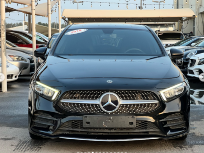 2018 Mercedes-Benz A250 2.0 Litres Turbocharged I4 Petrol Engine Black Hatchback FWD GCC