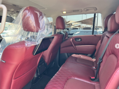 2022 Nissan Patrol Platinum 5.6 Litres V8 Petrol Engine Gold Red Automatic SUV GCC Specs 4WD