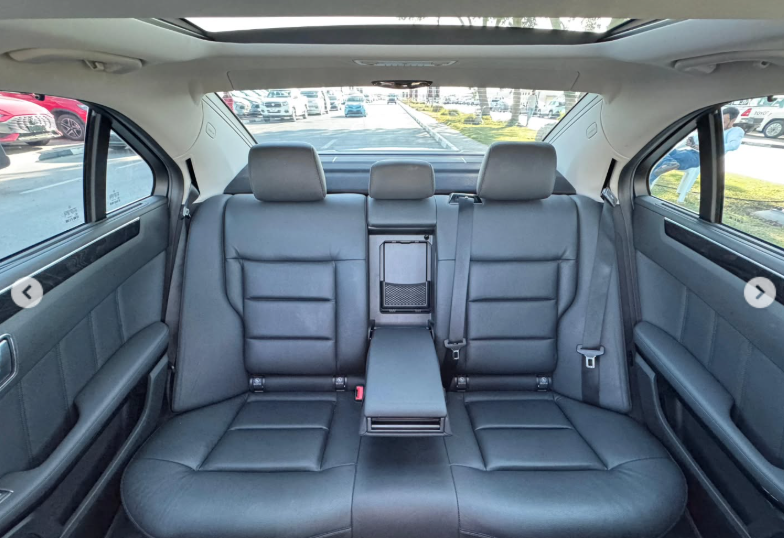 2013 Mercedes-Benz E350 3.5 Litres V6 Naturally Aspirated Petrol Engine White Grey Sedan RWD