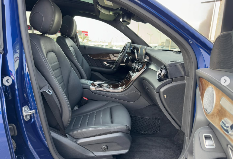 2017 Mercedes-Benz GLC 350e 4MATIC 2.0 Litres Inline-4 Cylinder Engine Blue Grey Luxury SUV