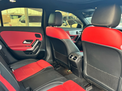 2020 Mercedes-Benz AMG A 35 4MATIC 2.0L Inline-4 Turbocharged Petrol Engine Black Red Sedan GCC