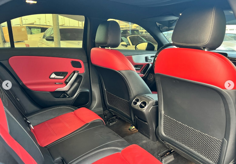 2020 Mercedes-Benz AMG A 35 4MATIC 2.0L Inline-4 Turbocharged Petrol Engine Black Red Sedan GCC