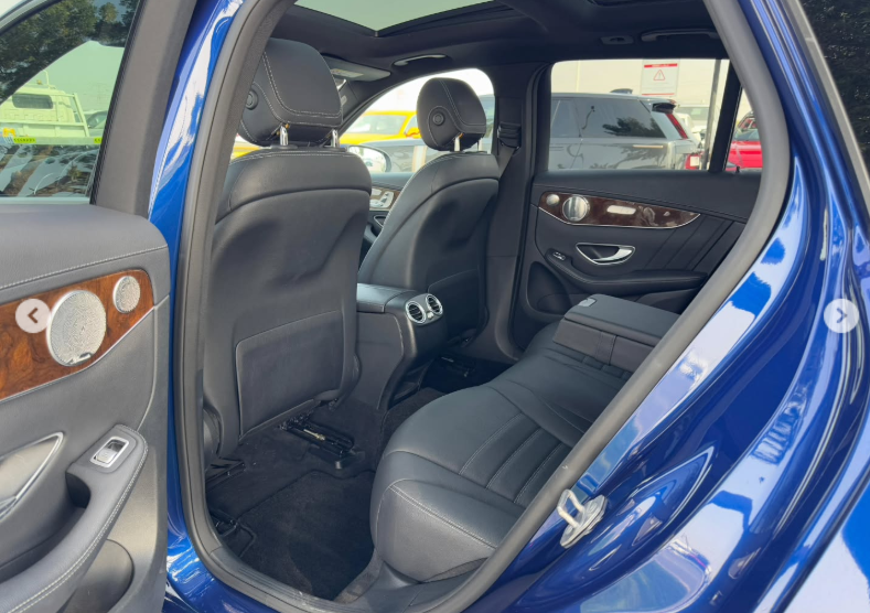 2017 Mercedes-Benz GLC 350e 4MATIC 2.0 Litres Inline-4 Cylinder Engine Blue Grey Luxury SUV