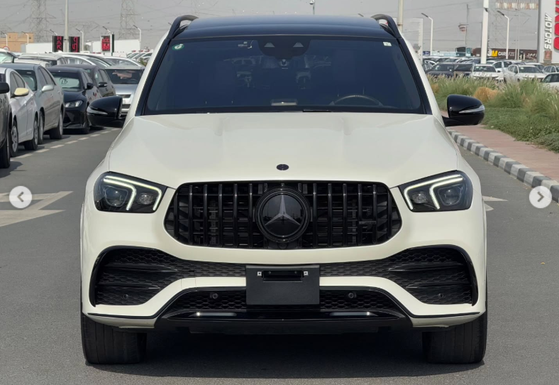 2021 Mercedes-Benz GLE 53 AMG 3.0L Inline-6 Turbocharged with EQ Boost White Black SUV