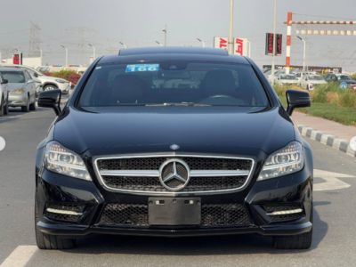 2012 Mercedes-Benz CLS 550 AMG Package 4.6 Litres V8 Twin-turbocharged Engine Black Coupe