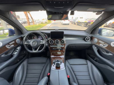 2017 Mercedes-Benz GLC 350e 4MATIC 2.0 Litres Inline-4 Cylinder Engine Blue Grey Luxury SUV