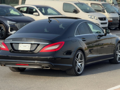 2012 Mercedes-Benz CLS 550 AMG Package 4.6 Litres V8 Twin-turbocharged Engine Black Coupe