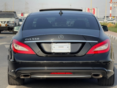 2012 Mercedes-Benz CLS 550 AMG Package 4.6 Litres V8 Twin-turbocharged Engine Black Coupe