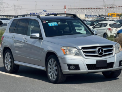 2010 Mercedes-Benz GLK 350 3.5 Litres V6 Petrol Engine Silver Black SUV Automatic AWD