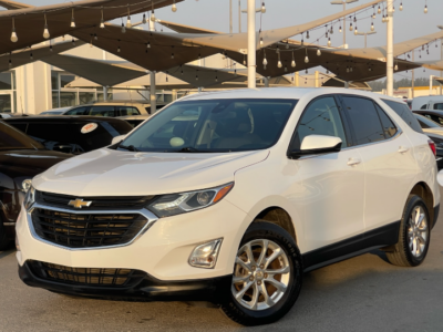 2020 Chevrolet Equinox 1.5 Litres Turbo 4-Cylinder Petrol Engine White Black Compact SUV FWD