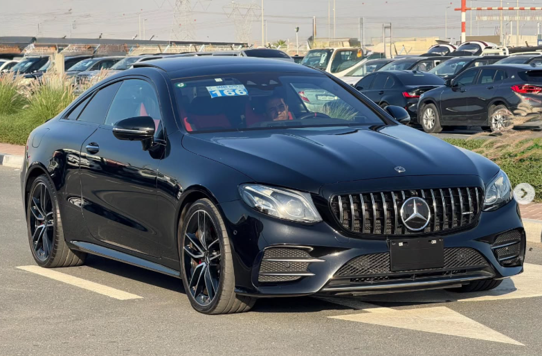 2020 Mercedes-Benz E53 AMG 3.0-liter turbocharged inline-6 Petrol Engine Black Red Sedan