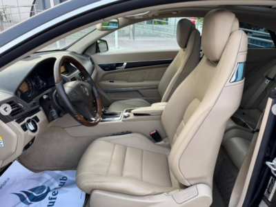 2011 Mercedes-Benz E550 5.5-liter Naturally Aspirated V8 Petrol Engine Black Beige Coupe