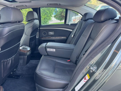 2003 BMW 745i 4.4 Litres Naturally Aspirated 8-cylinder Petrol Engine Grey Black Sedan RWD