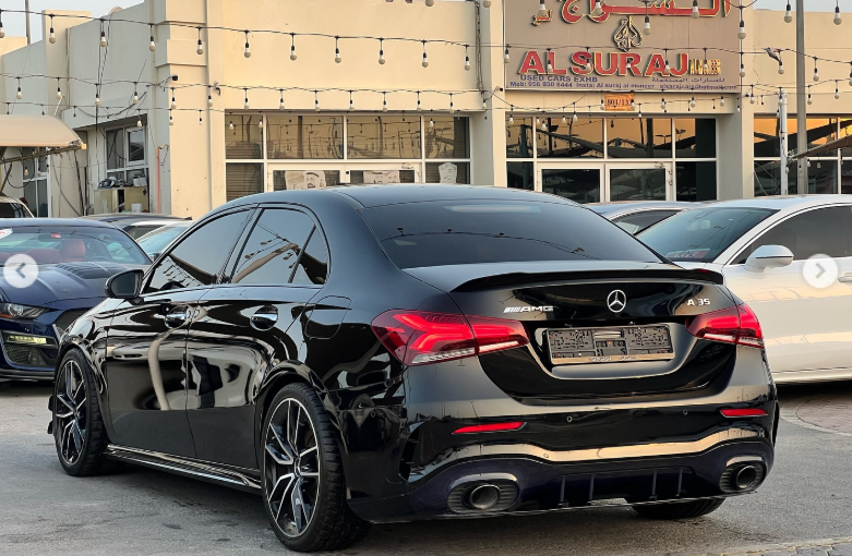 2020 Mercedes-Benz AMG A 35 4MATIC 2.0L Inline-4 Turbocharged Petrol Engine Black Red Sedan GCC