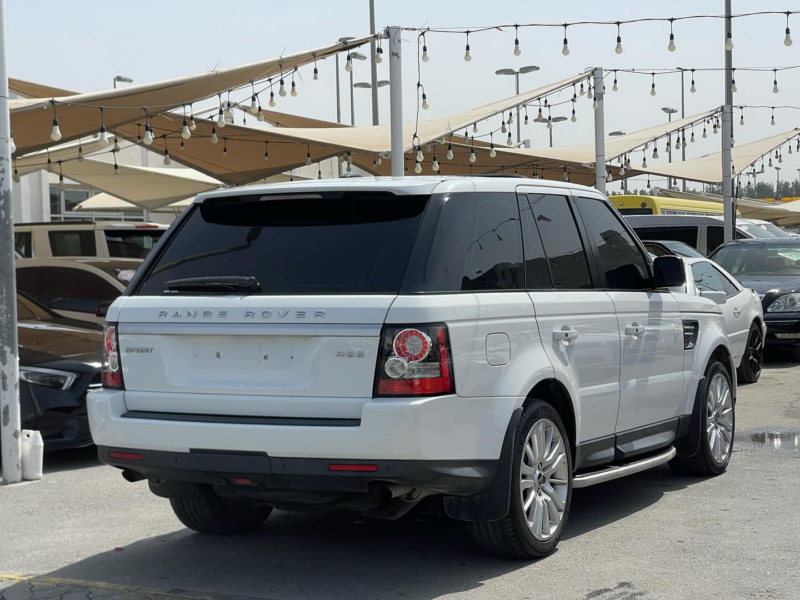 2012 Land Rover Range Rover Sport HSE 5.0L 8 Cylinder Engine White Grey SUV