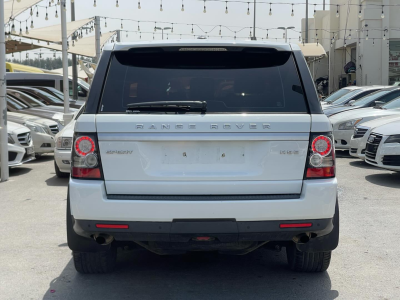 2012 Land Rover Range Rover Sport HSE 5.0L 8 Cylinder Engine White Grey SUV
