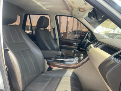 2012 Land Rover Range Rover Sport HSE 5.0L 8 Cylinder Engine White Grey SUV