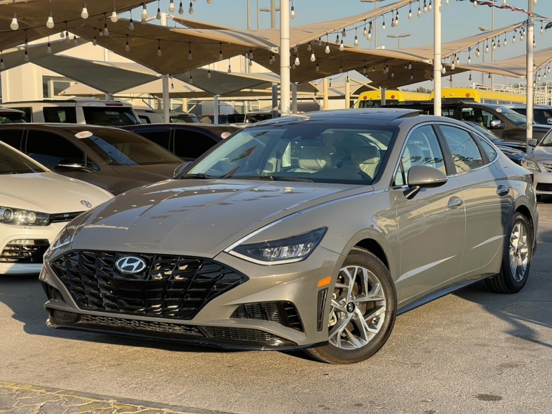 2023 Hyundai Sonata 1.6L Turbo 4 Cylinder Petrol Engine Grey White Sedan